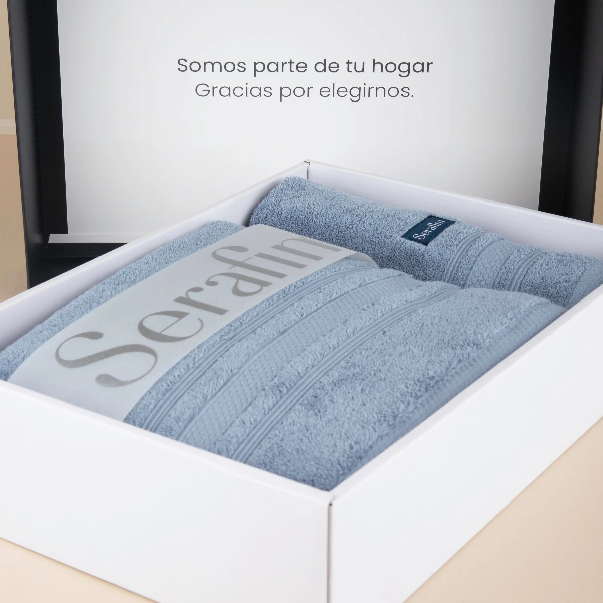 1 Set de Toalla y Toallón - Azul Denim - imagen 11