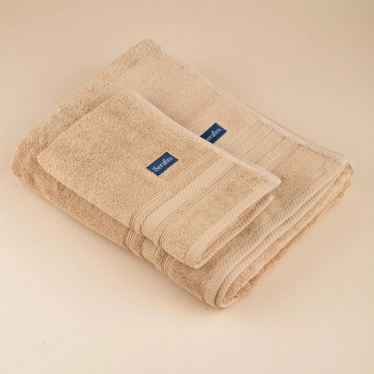 1 Set de Toalla y Toallón - Beige Nuez - imagen 9
