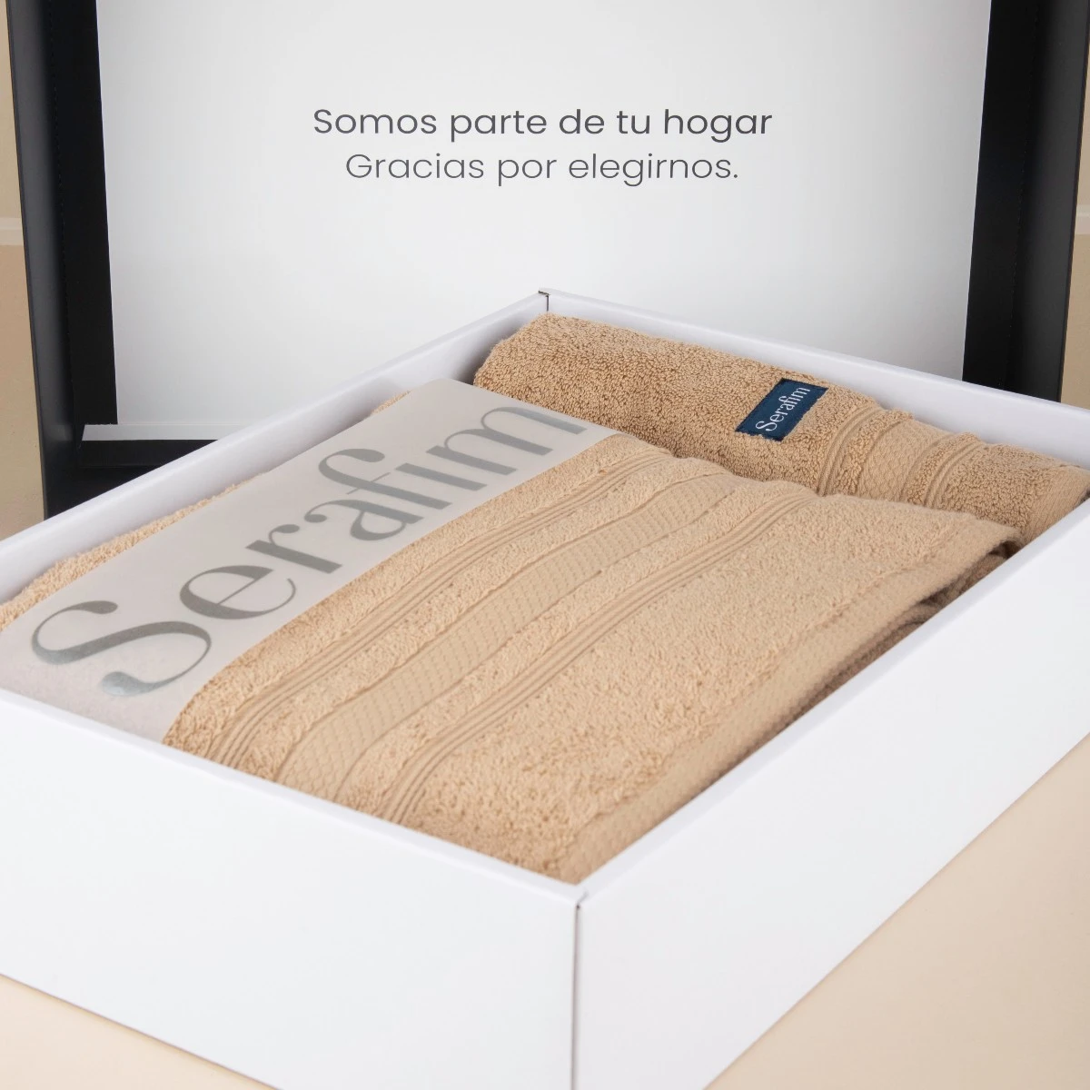 1 Set de Toalla y Toallón - Beige Nuez - imagen 11