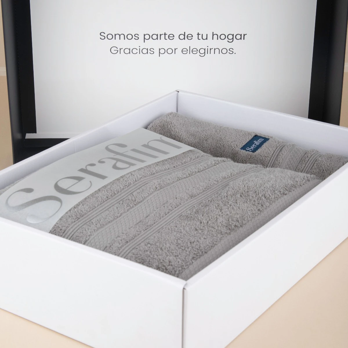 1 Set de Toalla y Toallón - Gris Acero - imagen 11